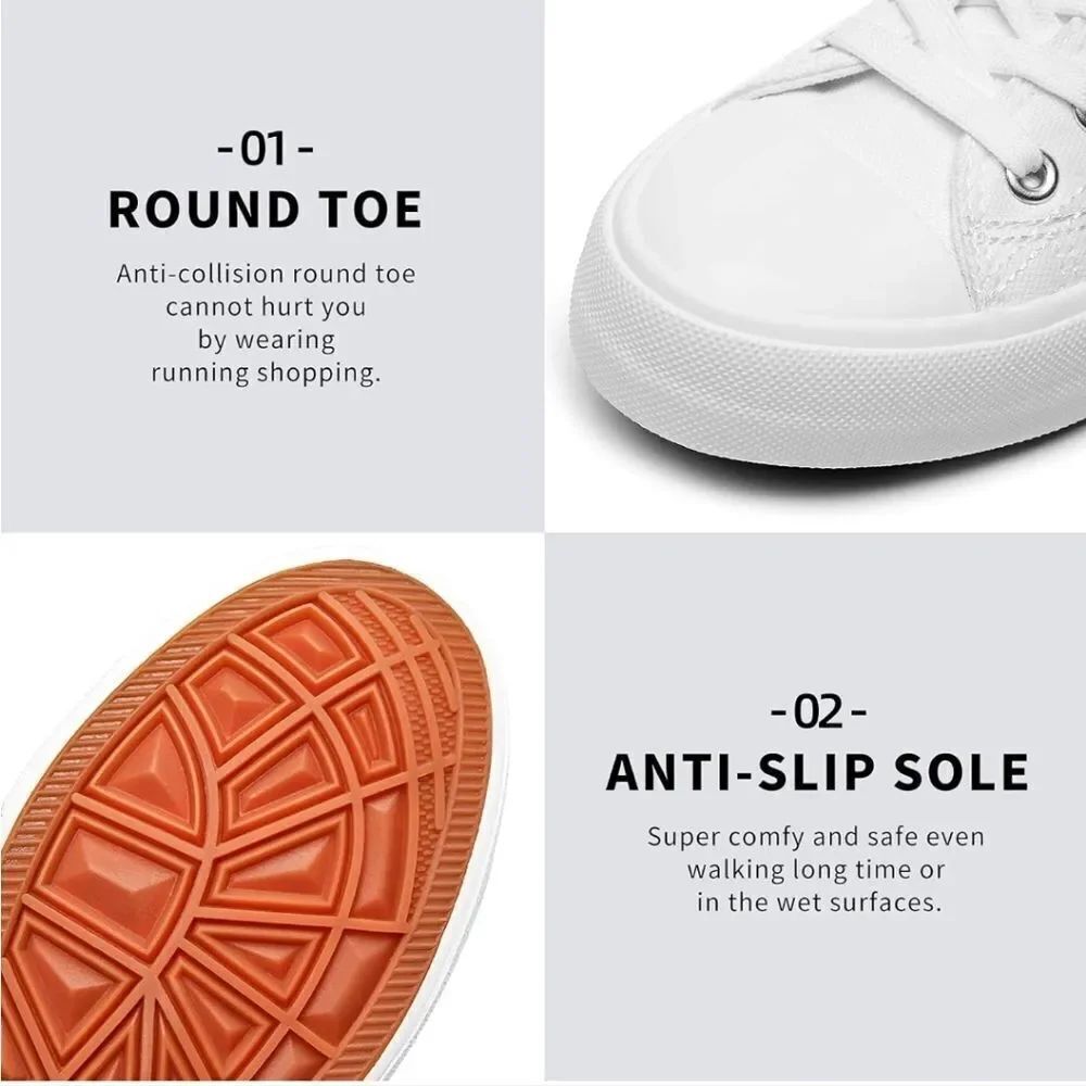 BRAND NEW CHARLOTTE RUSSE ROUND TOE SLIP-ON SNEAKER - Picture 15 of 15